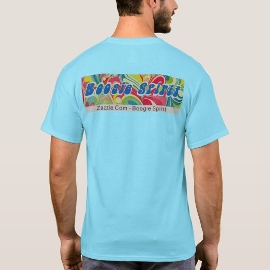 Ich glaube an das Wunderbare! (Pegasus) T - Shirt (Rückseite)