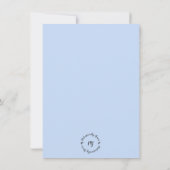 Ich glaube an deine Flachgrüßkarte (Rückseite)