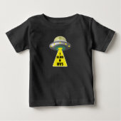 Ich glaube an den Alien-Raumschiff-T - Shirt des U (Vorderseite)