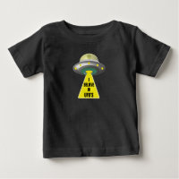 Ich glaube an den Alien-Raumschiff-T - Shirt des U