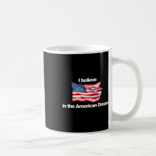 Ich glaube an den amerikanischen Traum der USA Fla Kaffeetasse
