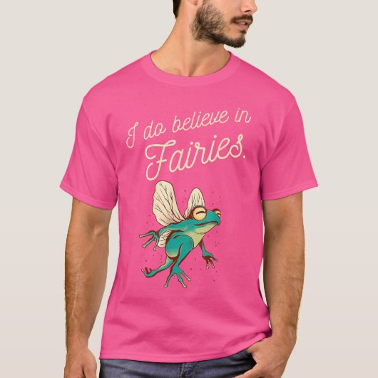 Ich glaube an den ästhetischen Kernfrosch der Fair T-Shirt (Vorderseite)