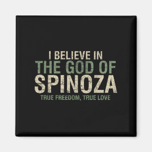 Ich glaube an den Gott von Spinoza Coolen Philosop Magnet