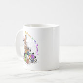 Ich glaube an den Hase! Osterhaseger Kaffeetasse (Vorderseite Links)