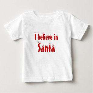 Ich glaube an den Santa Baby T-shirt