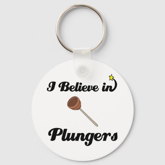 Ich glaube an den Sturz Schlüsselanhänger (Vorderseite)