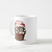 Ich glaube an den Weihnachtsmann Kaffeetasse (Vorderseite Links)