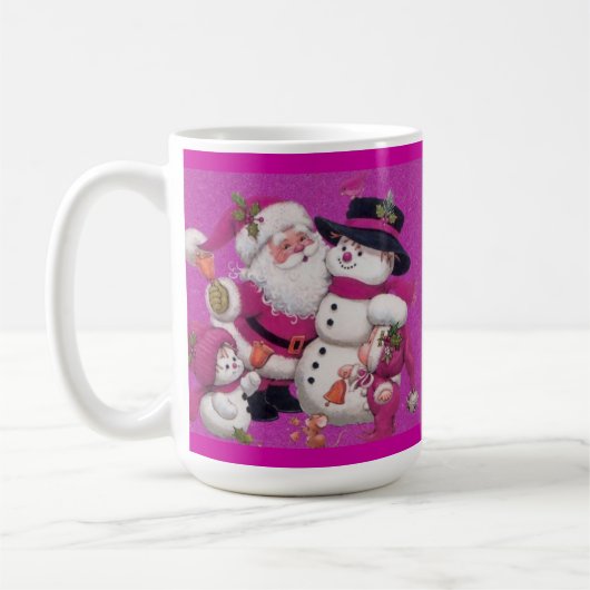Ich glaube an den Weihnachtsmann Kaffeetasse (Links)