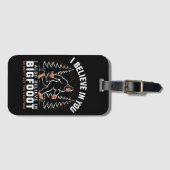 Ich glaube an dich, aber ich glaube auch an Bigfoo Gepäckanhänger (Vorderseite (Horizontal))