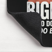 Ich glaube an dich, aber ich glaube auch an Bigfoo Mousepad (Ecke)