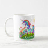 Ich glaube an dich Einhorn Kaffeetasse (Links)