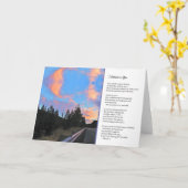 Ich glaube an dich... karte (Gelbe Blume)