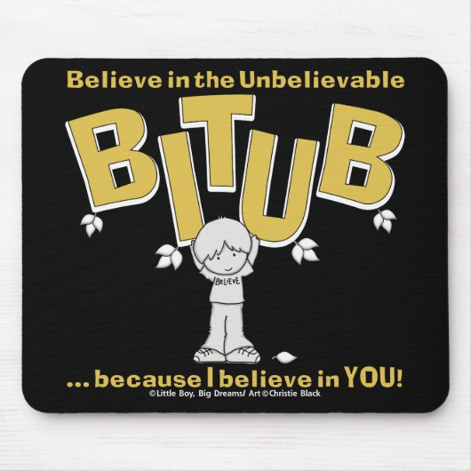 Ich glaube an DICH! Mousepad (Vorne)
