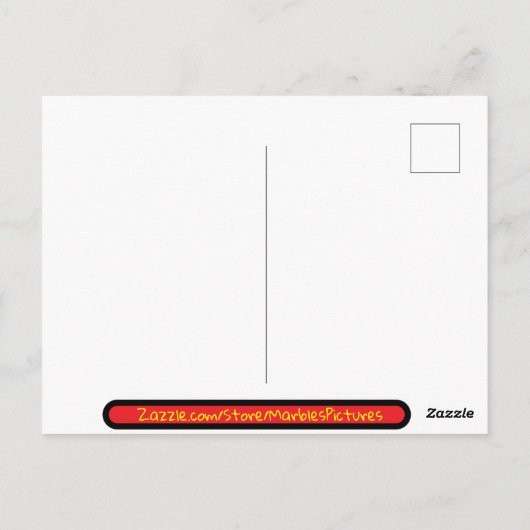 Ich glaube an dich postkarte (Rückseite)