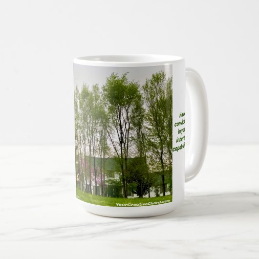 Ich glaube an dich selbst. kaffeetasse (VorderseiteRechts)