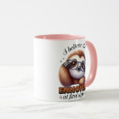 Ich glaube an die Annoyed bei der Tasse des Zitats (VorderseiteRechts)