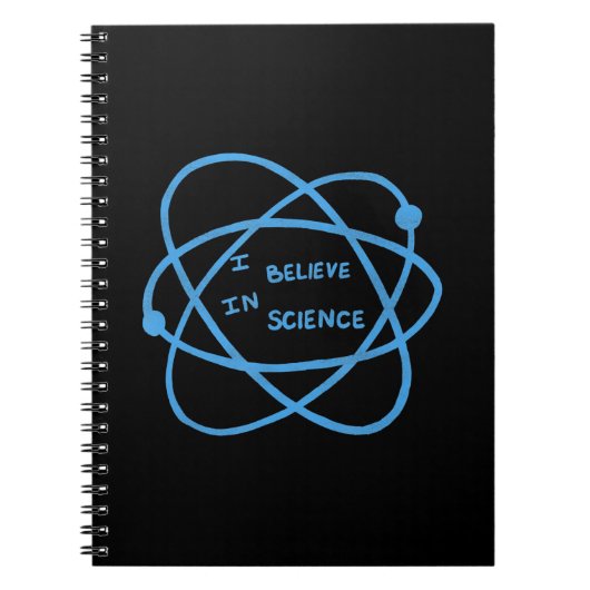 Ich glaube an die Biologie-Chemie-Lehrerin Notizblock (Vorderseite)