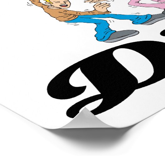 Ich glaube an die Disco Poster (Ecke)