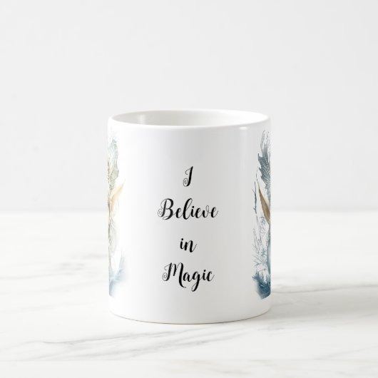 Ich glaube an die Magic Fairy-Tasse Kaffeetasse (Mittel)