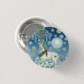 ICH GLAUBE AN DIE SCHALTFLÄCHE "CHRISTMAS UNICORN  BUTTON (Vorne & Hinten)