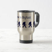 Ich glaube an die Tasse des Bigfoot Coffee Reisens (VorderseiteRechts)