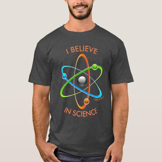 Ich glaube an die Wissenschaft - ein MisterP-Shirt T-Shirt (Vorderseite)