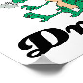 Ich glaube an Drachen Poster (Ecke)