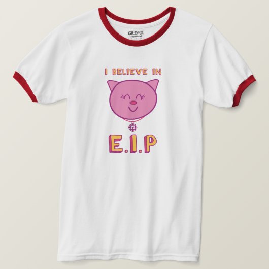Ich glaube an E.I.P Männer/Unisex T-Shirt (Design vorne)