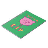 Ich glaube an E.I.P-Notebook Notizblock (Linke Seite)