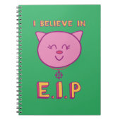 Ich glaube an E.I.P-Notebook Notizblock (Vorderseite)