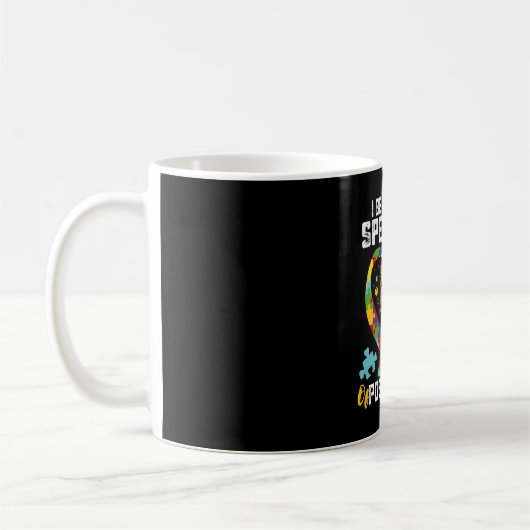 Ich glaube an ein Spektrum von Autismus-Möglichkei Kaffeetasse (Links)