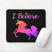 Ich glaube an Einhörner Funkelnd rosa Einhorn Mousepad (Mit Mouse)