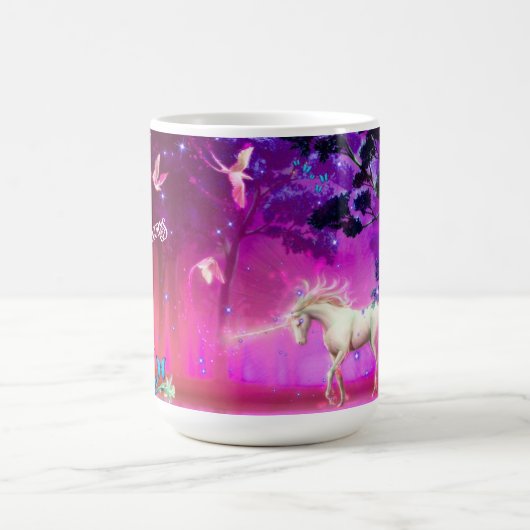 Ich glaube an Einhörner Kaffeetasse (Mittel)