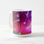 Ich glaube an Einhörner Kaffeetasse (Vorderseite Links)