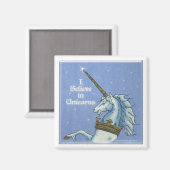 Ich glaube an Einhörner Magnet (Vorderseite/Rückseite)