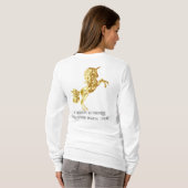 Ich glaube an Einhörner T-Shirt (Schwarz voll)
