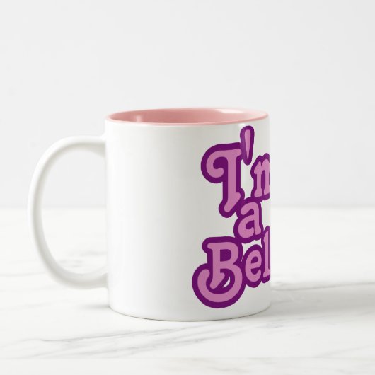 Ich glaube an Einhörner Zweifarbige Tasse (Links)