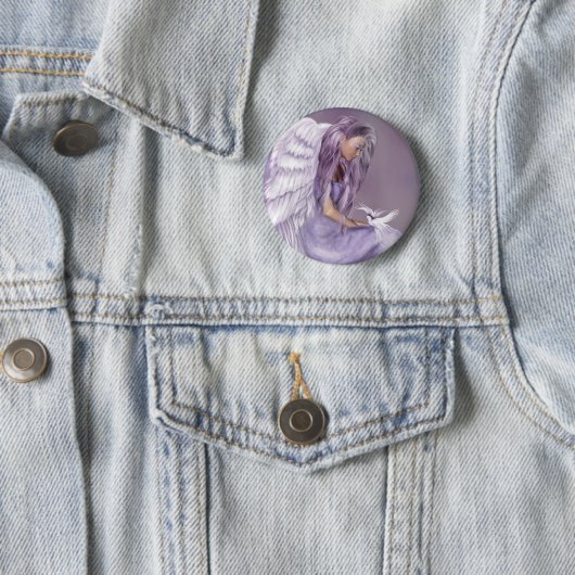 Ich glaube an Engel Button (Beispiel)