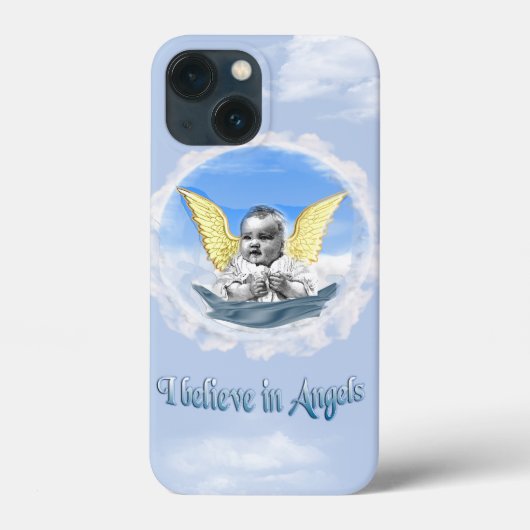 Ich glaube an Engel Case-Mate iPhone Hülle (Rückseite)