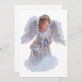 Ich glaube an Engel Feiertagskarte (Vorne/Hinten)