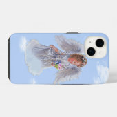 Ich glaube an Engel iPhone Hülle (Rückseite (Horizontal))