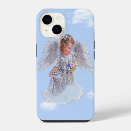 Ich glaube an Engel iPhone Hülle (Rückseite)