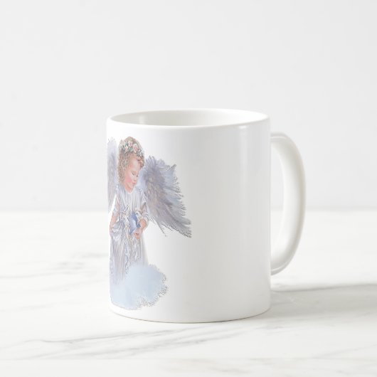 Ich glaube an Engel Kaffeetasse (VorderseiteRechts)