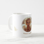 Ich glaube an Engel Kaffeetasse (Vorderseite Links)