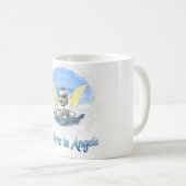 Ich glaube an Engel Kaffeetasse (VorderseiteRechts)