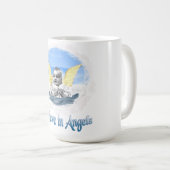 Ich glaube an Engel Kaffeetasse (VorderseiteRechts)