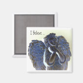 Ich glaube an Engel Magnet (Vorderseite/Rückseite)