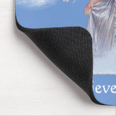Ich glaube an Engel Mousepad (Ecke)