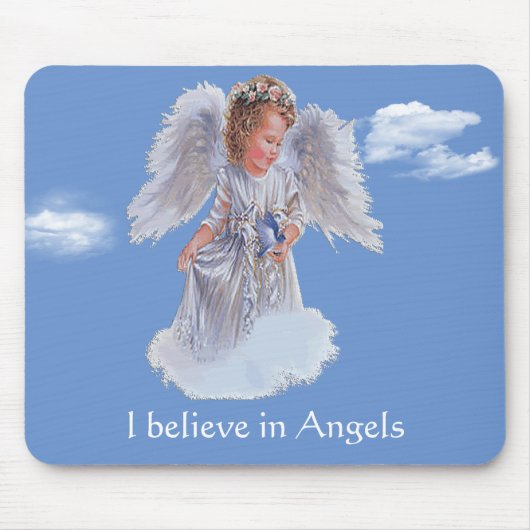 Ich glaube an Engel Mousepad (Vorne)