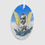 Ich glaube an Engel Ornament (Vorderseite)